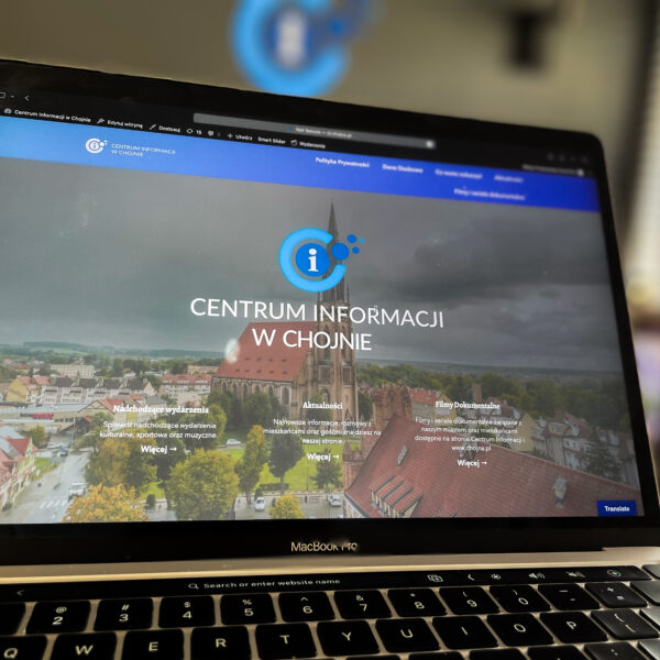 Nowa strona internetowa Centrum Informacji w Chojnie