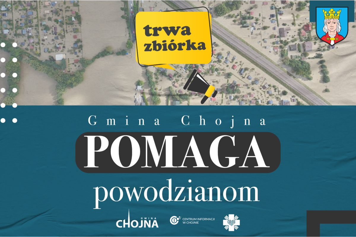 Gmina Chojna pomaga powodzianom