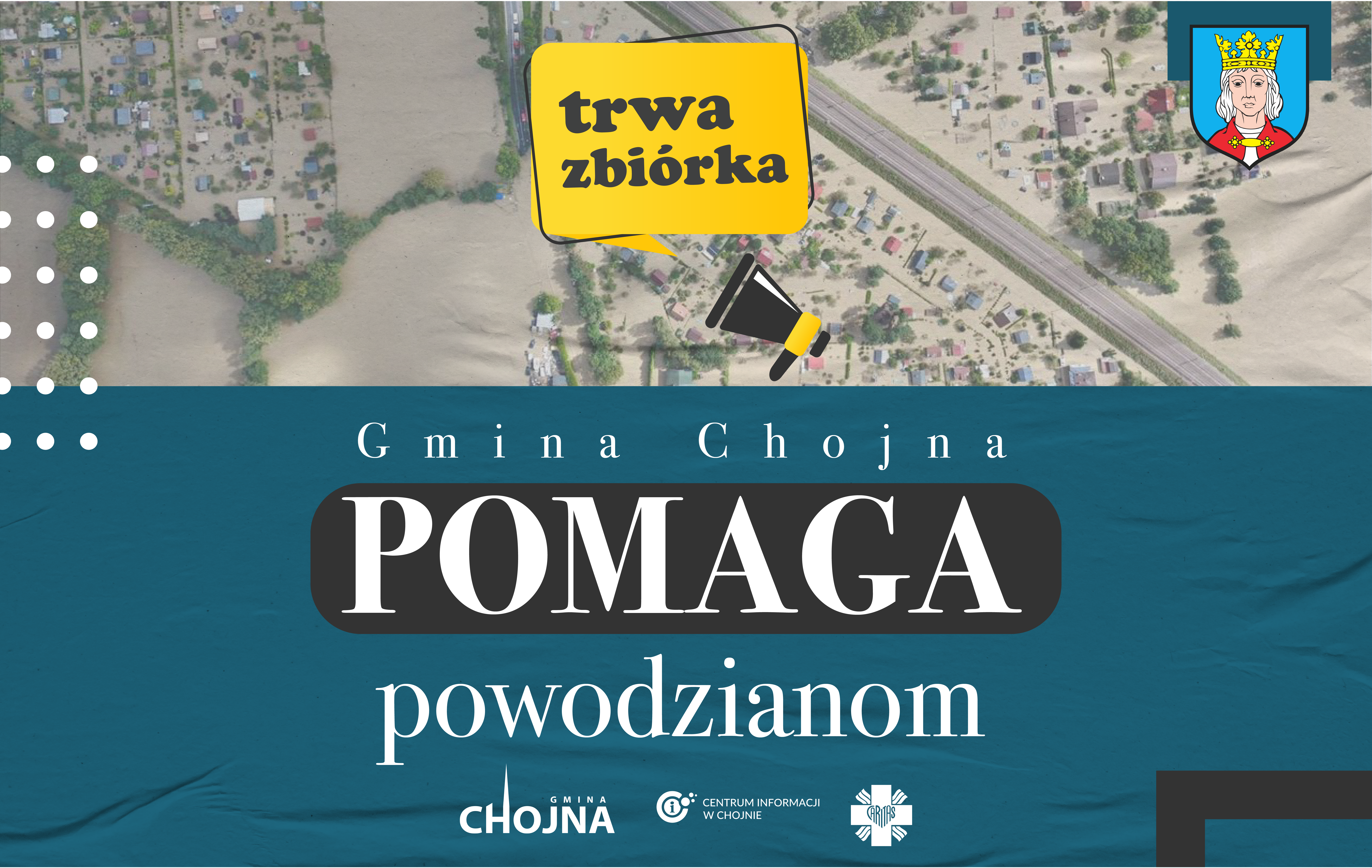 Gmina Chojna pomaga powodzianom